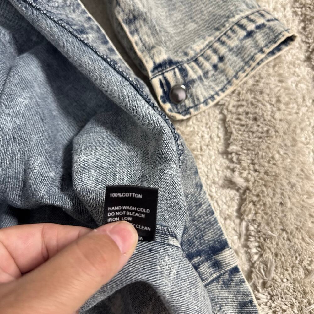 Anthropologie Pol Denim Dress - Picture 6 of 6